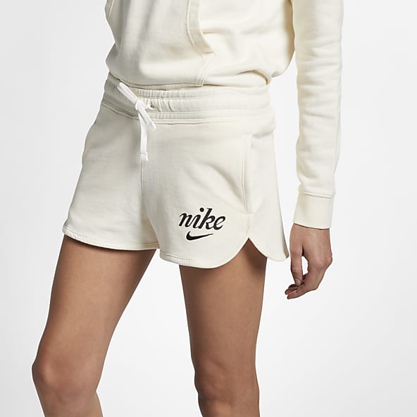 Pantaloncini nike donna bianche shop